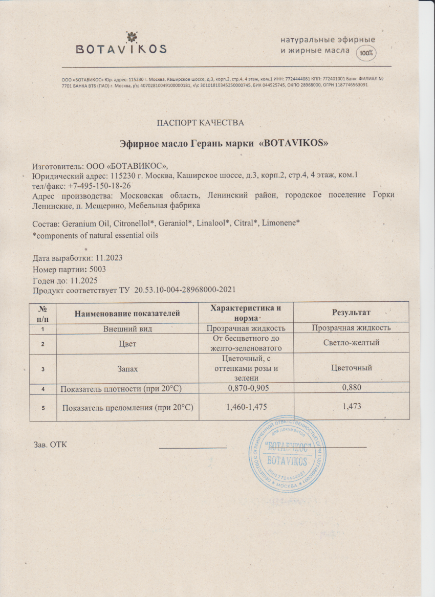 Паспорт №112023